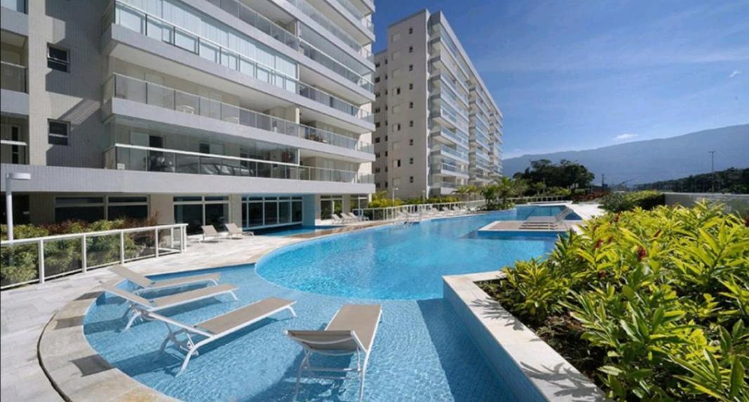Apartmán Apartamento Praia Bertioga Frente Mar Exteriér fotografie