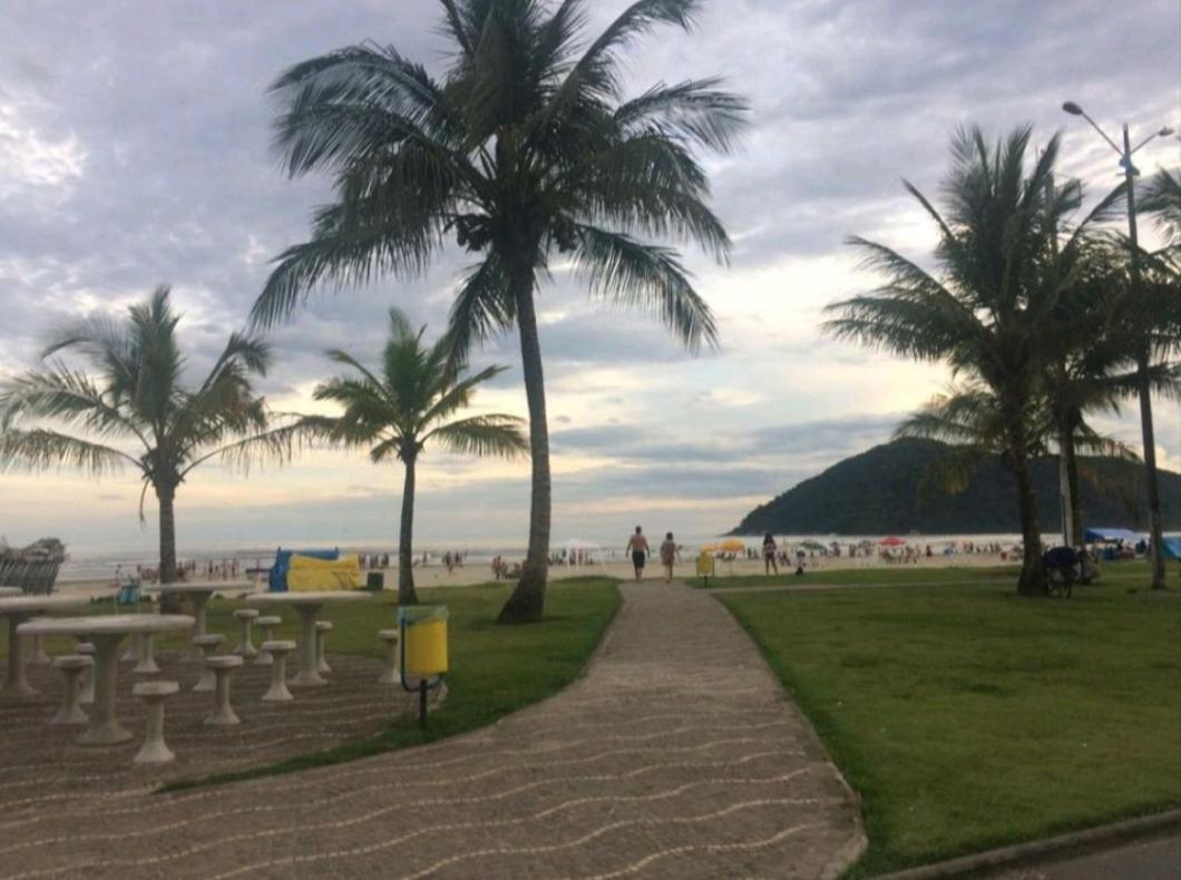 Apartmán Apartamento Praia Bertioga Frente Mar Exteriér fotografie